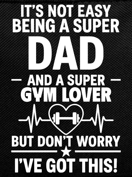 Heart + Fitness – Super Dad Gym Lover