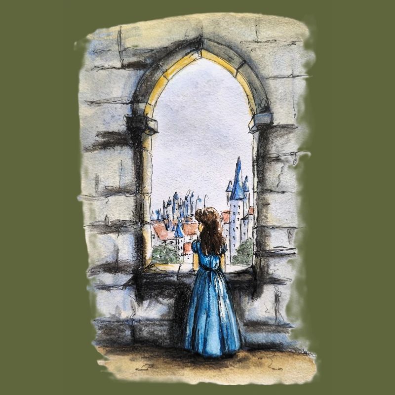 Fairytale Castle Window Dream