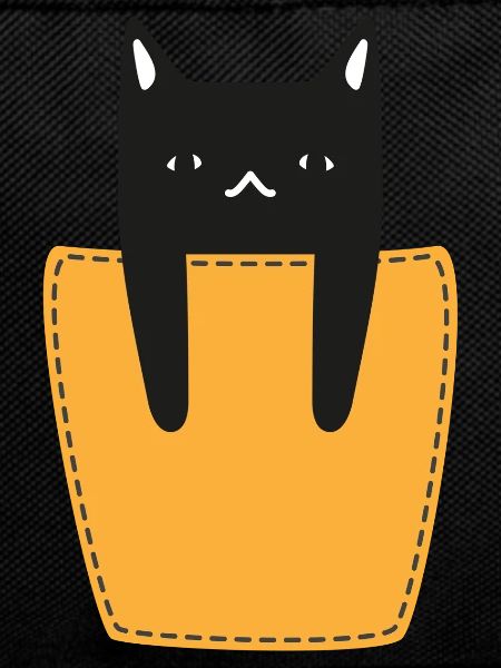 Cat In The Breast Pocket