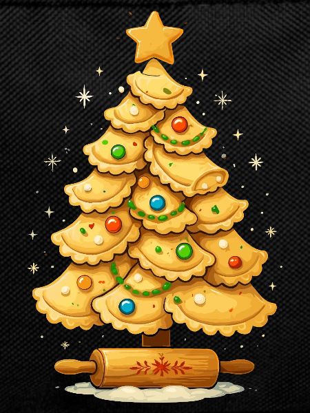Pierogi Christmas Tree Polish Christmas