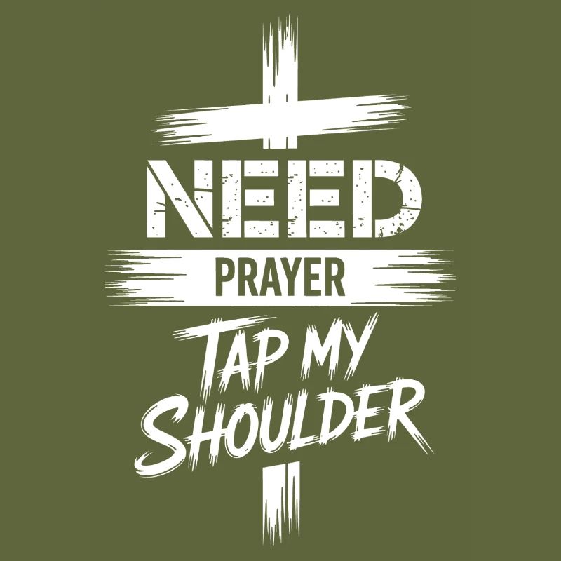 Need Prayer Cross Tee