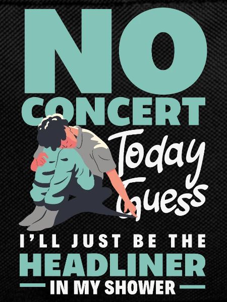 No concert today sad music