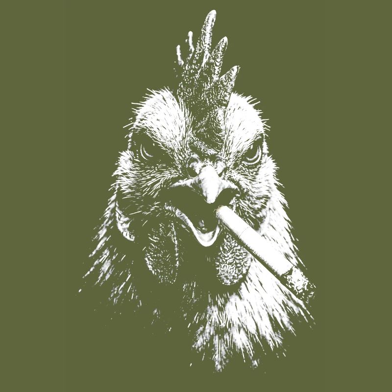 Smoking Hen Graphic