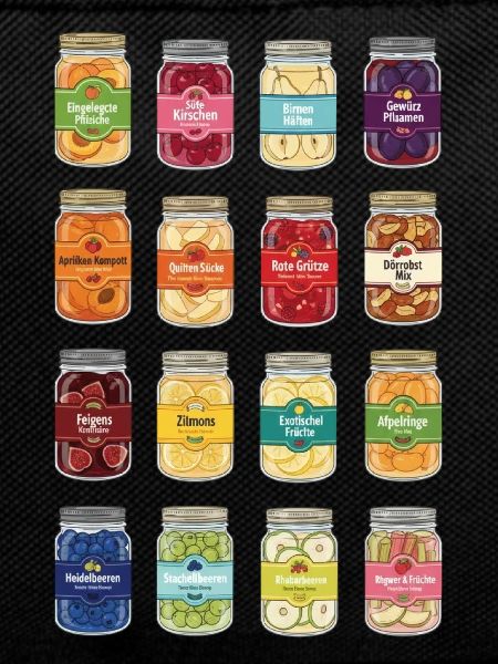 Fruit in a jar