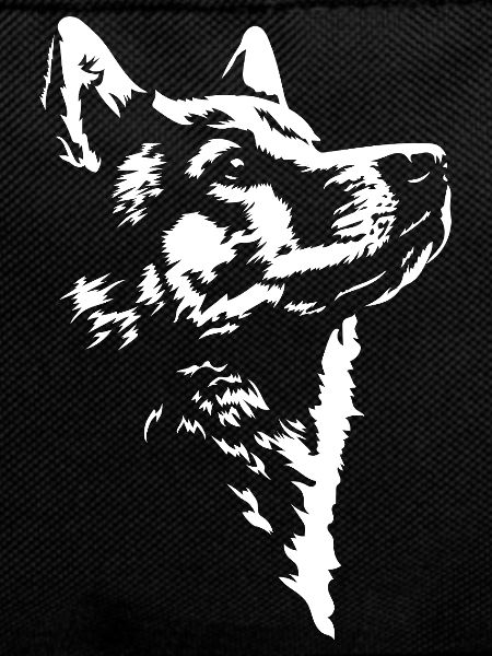 Finnish Spitz Silhouette Dog Dog Wilsigns
