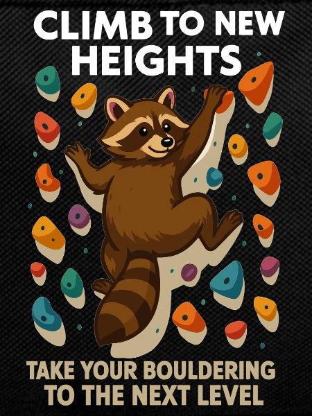 Bouldering Raccoon Motivation: Climb New Heights