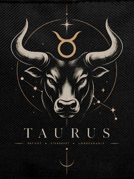 Taurus Sternzeichen Stiers Symbol