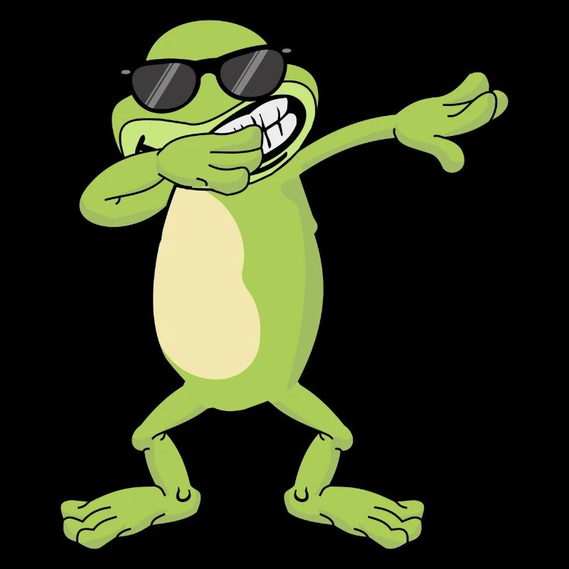 Frosch Dabbing Dab Geschenk