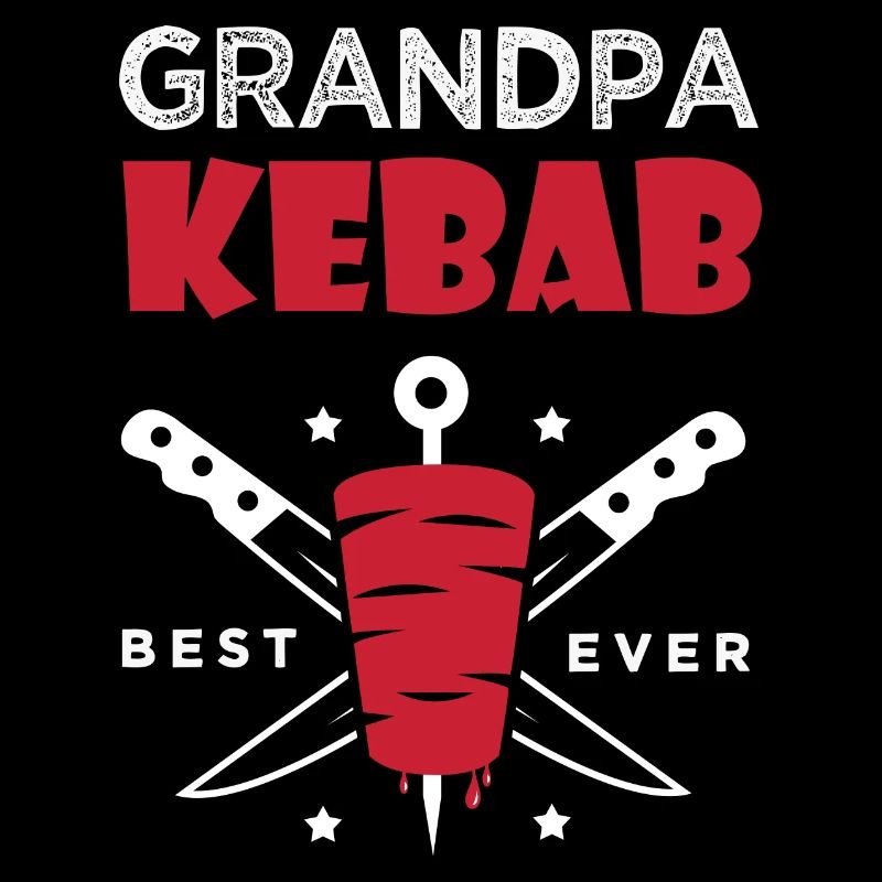 Opa Kebab Geschenk Großvater Koch am besten