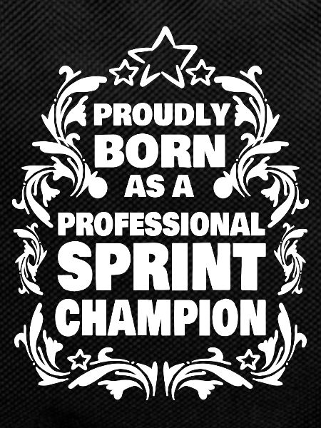 Professional Sprint Champion