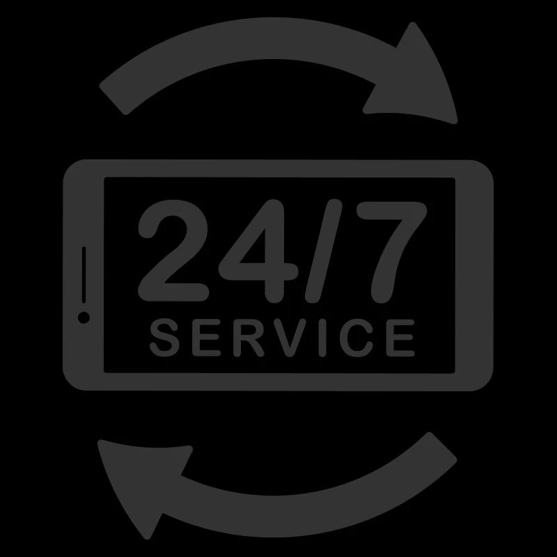 Service 24h/24 et 7h/24