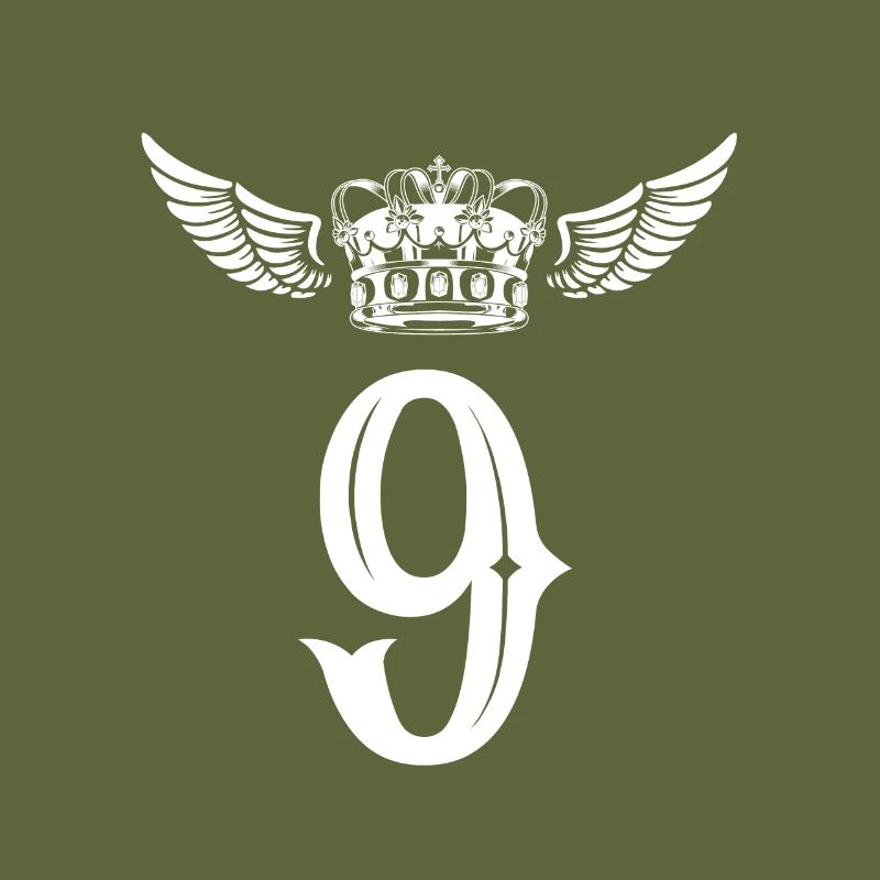 9 Number crown