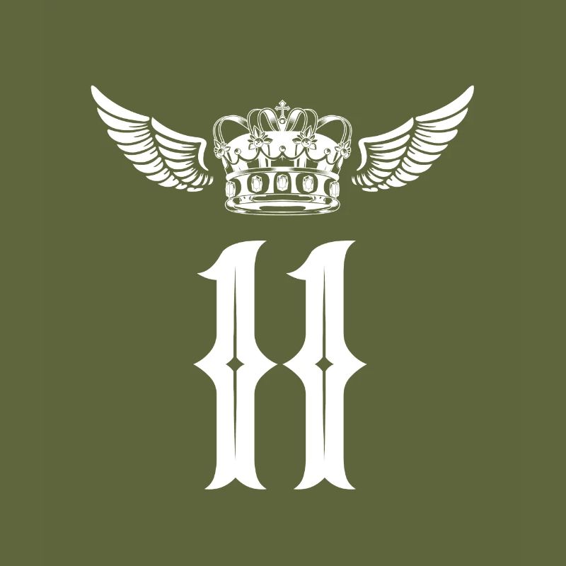 11 Number crown