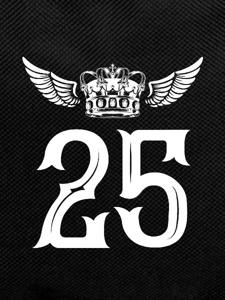 25 Number crown
