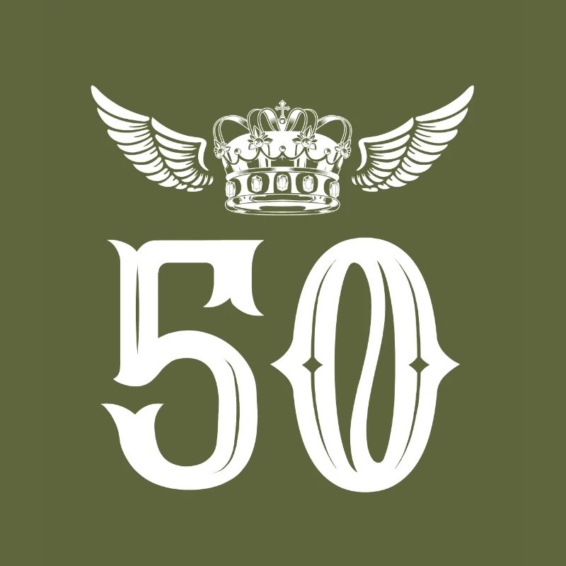 50 number crown
