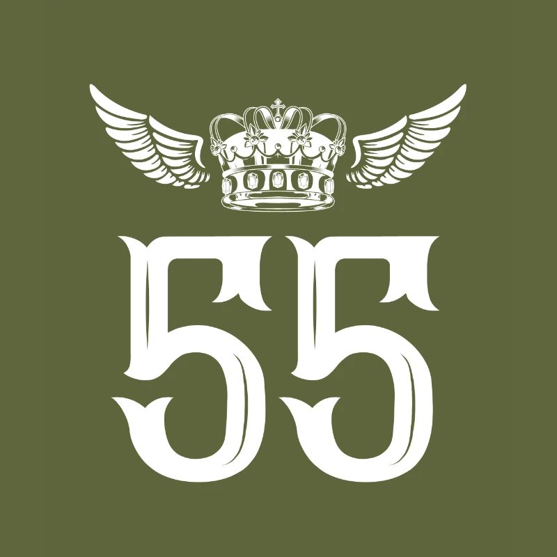 55 Number crown
