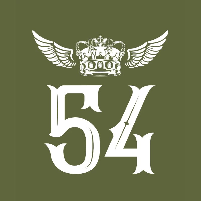 54 Couronne de numéros