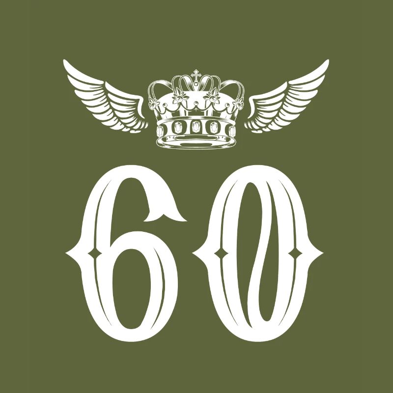 60 Number crown