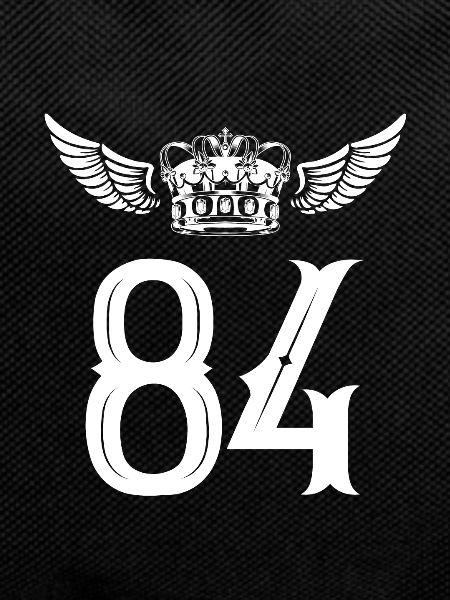 84 Number crown