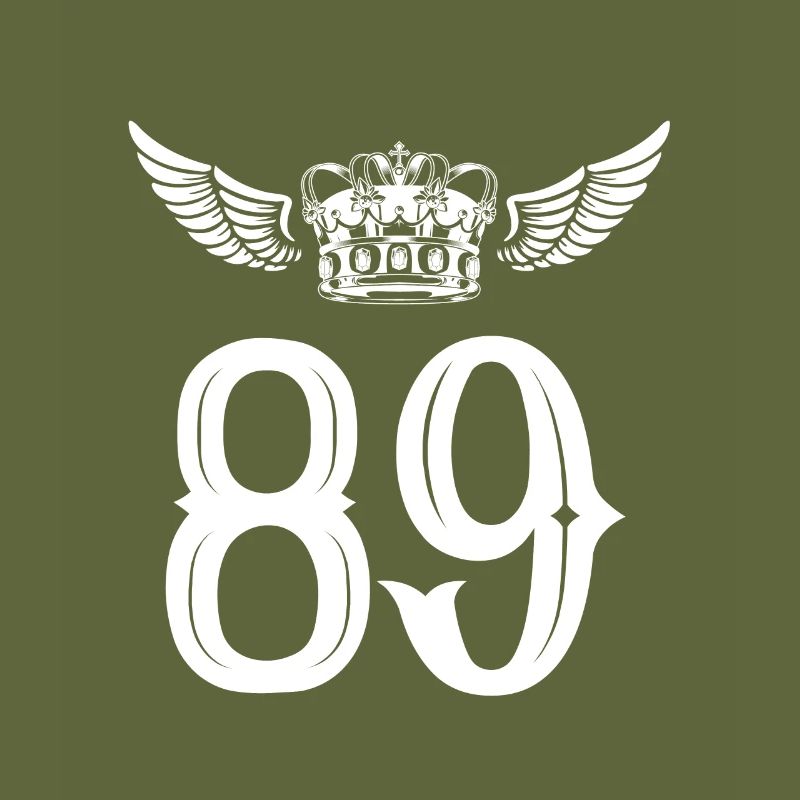 89 Couronne de numéros