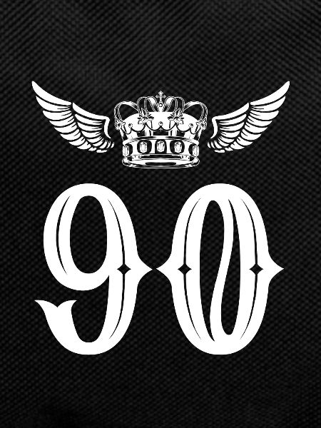 90 Number crown