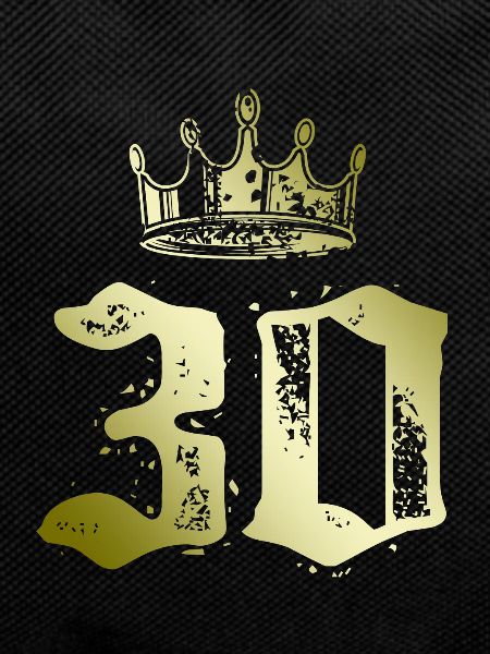 30 Number crown