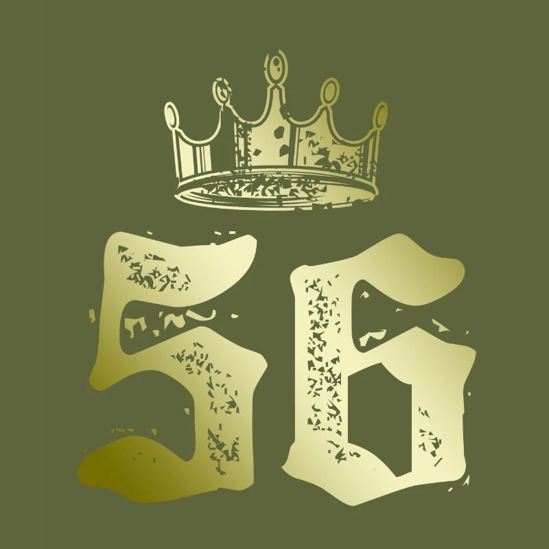 56 Number crown