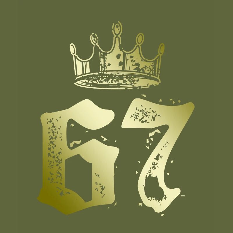 67 Number crown