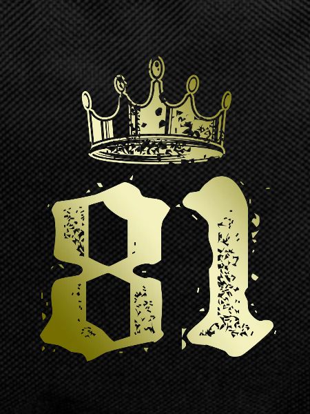 81 Number crown