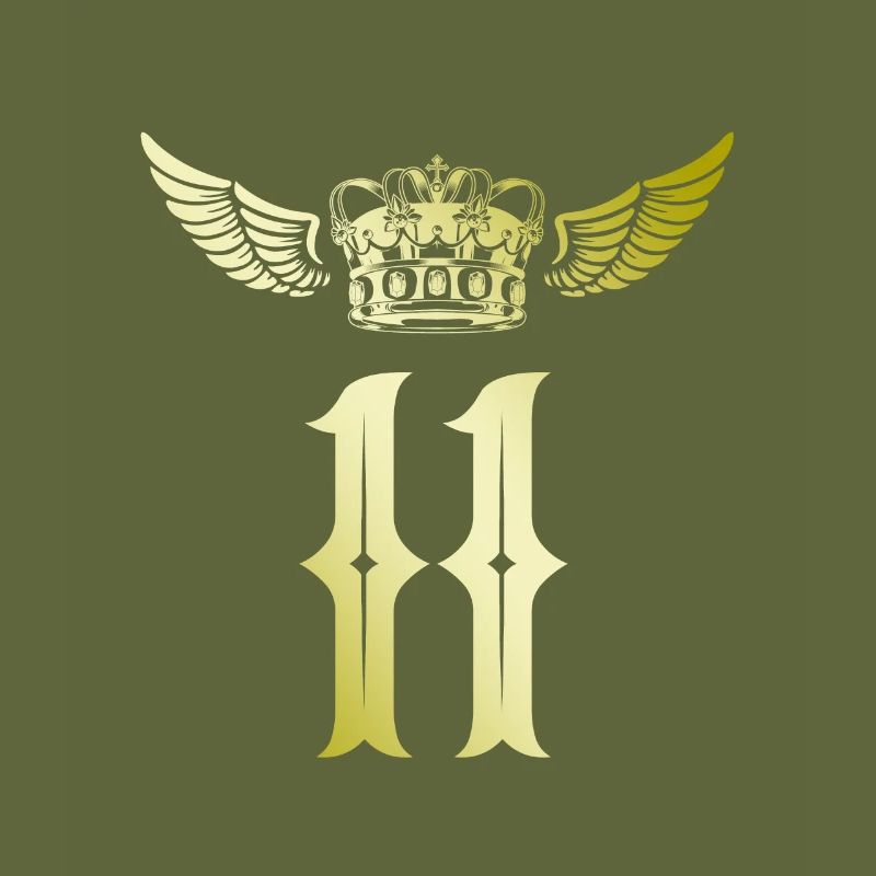 11 Number crown