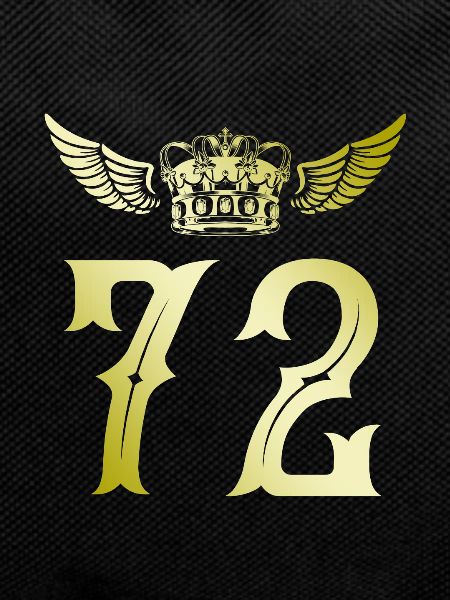 72 Number crown