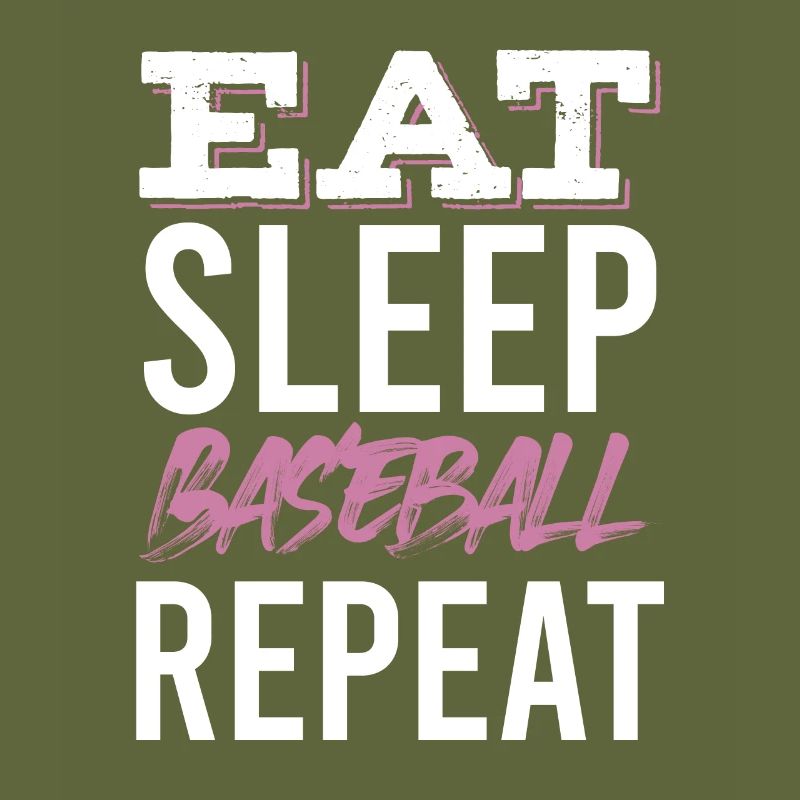 eat sleep baseball repeat