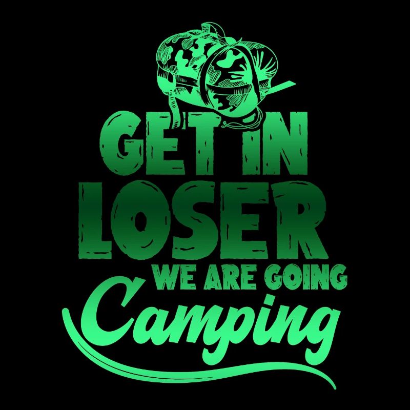 camping spruch