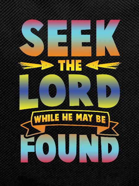 seek god bible