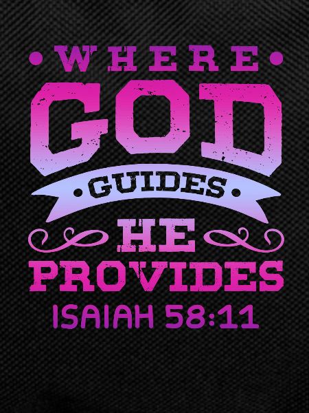 God leads