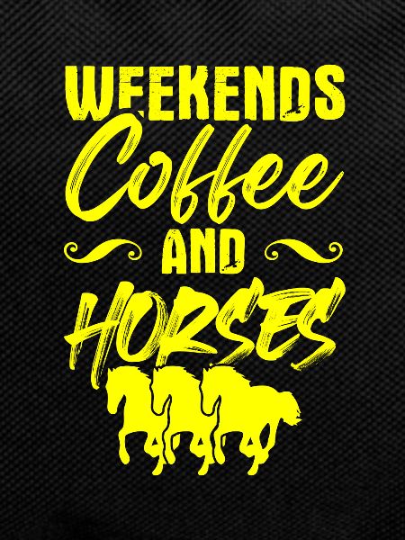 coffee horse riding