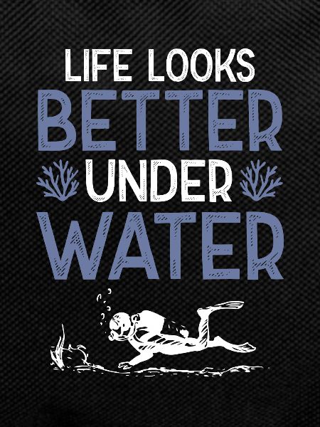 Diving underwater