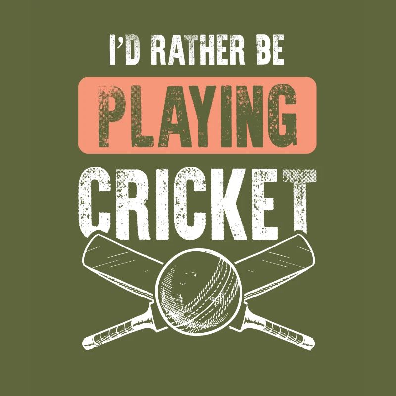 playing cricket