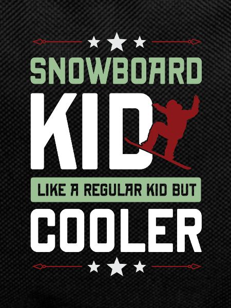 Garçon de snowboard