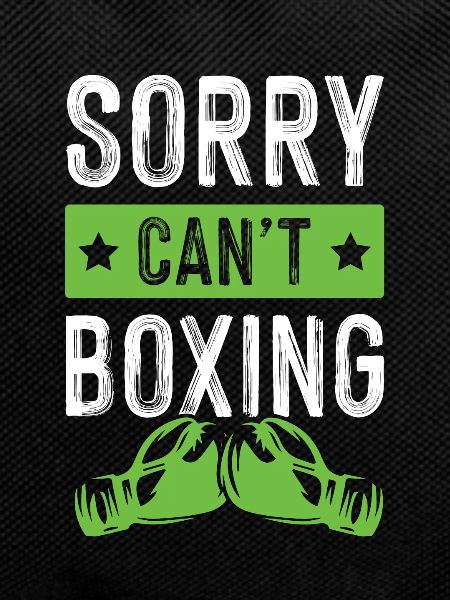 Boxing funny saying