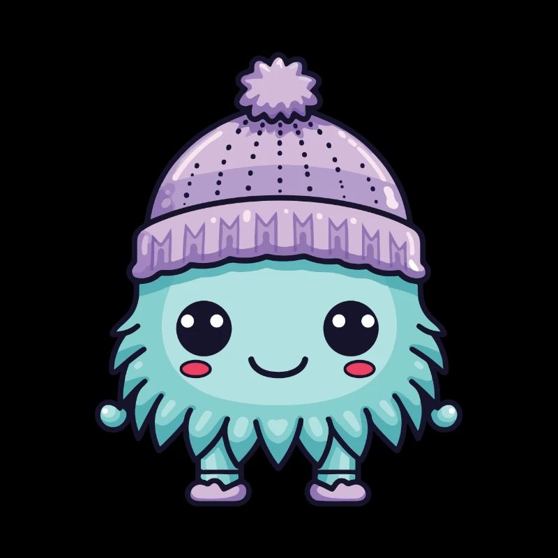 Cold Winter Bacilli Comic Cute