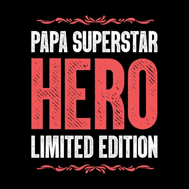 Bester Papa Held Spruch Dad Vatertag