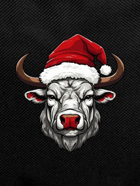 Bull Head Christmas Xmas