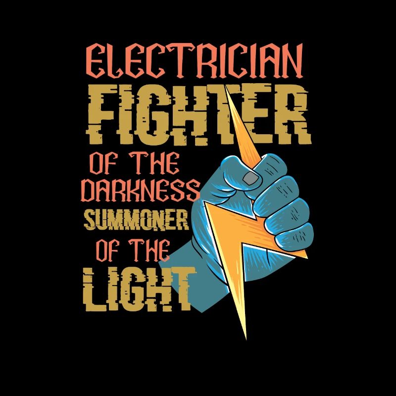Electrician Fighter Funny Eletrical Engineer