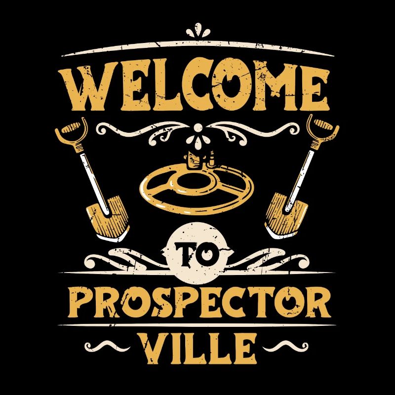 Prospectors Digging Treasure