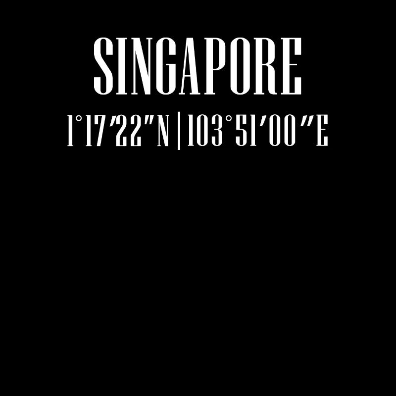 Coordonnées de la ville Singapour