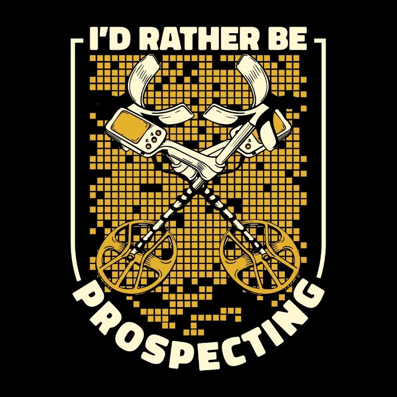 Prospectors Digging Treasure