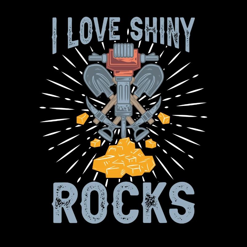 Prospectors Digging Treasure