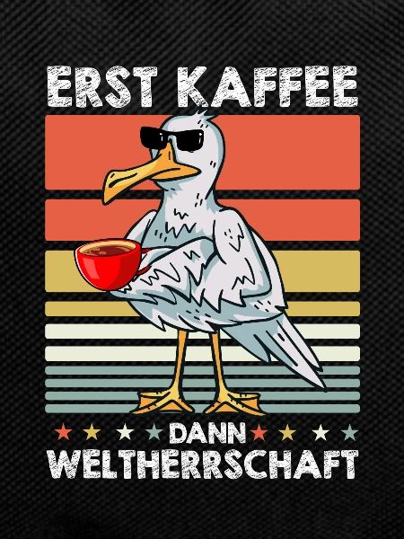 Möwe Kaffee-Sonnenbrille