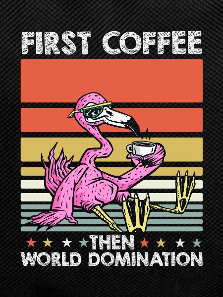 Flamingo Coffee Sunglasses